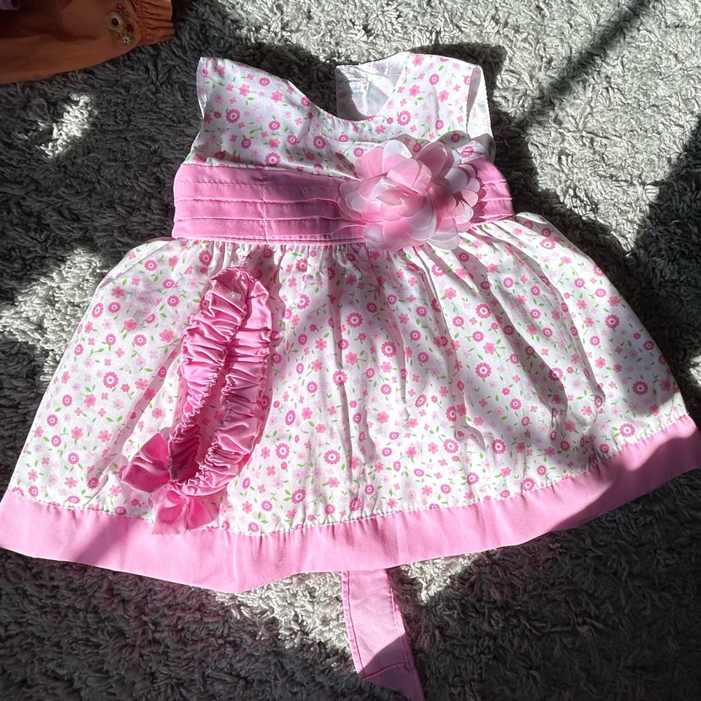 Daisy 6 Month Dress with headband